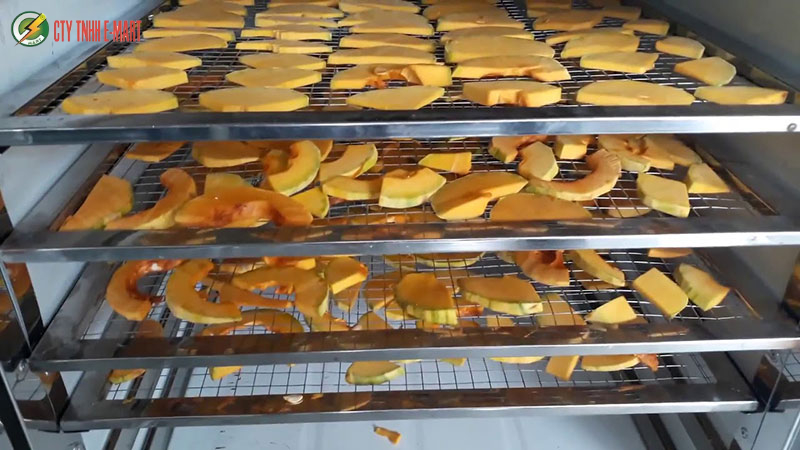 Máy sấy nóng được ứng dụng trong nông sản