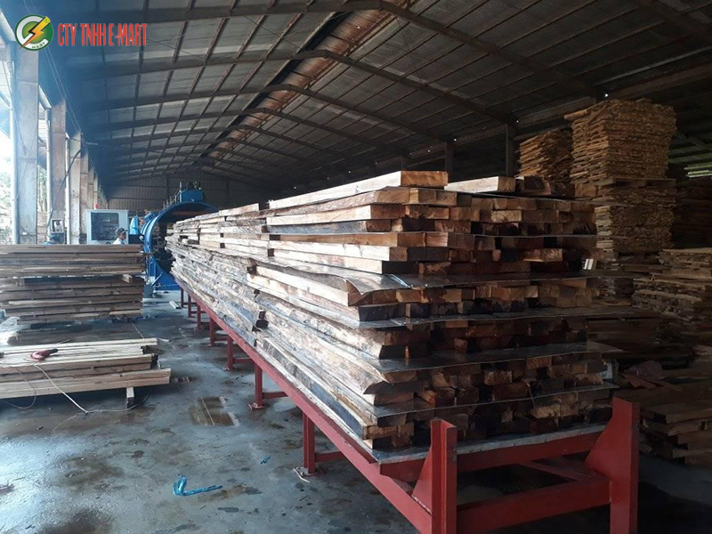 Quy trình sấy gỗ hơi nước
