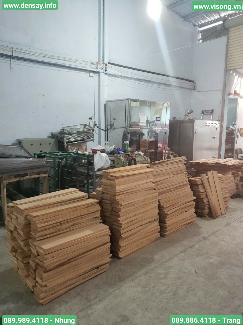 HỆ THỐNG SẤY GỖ