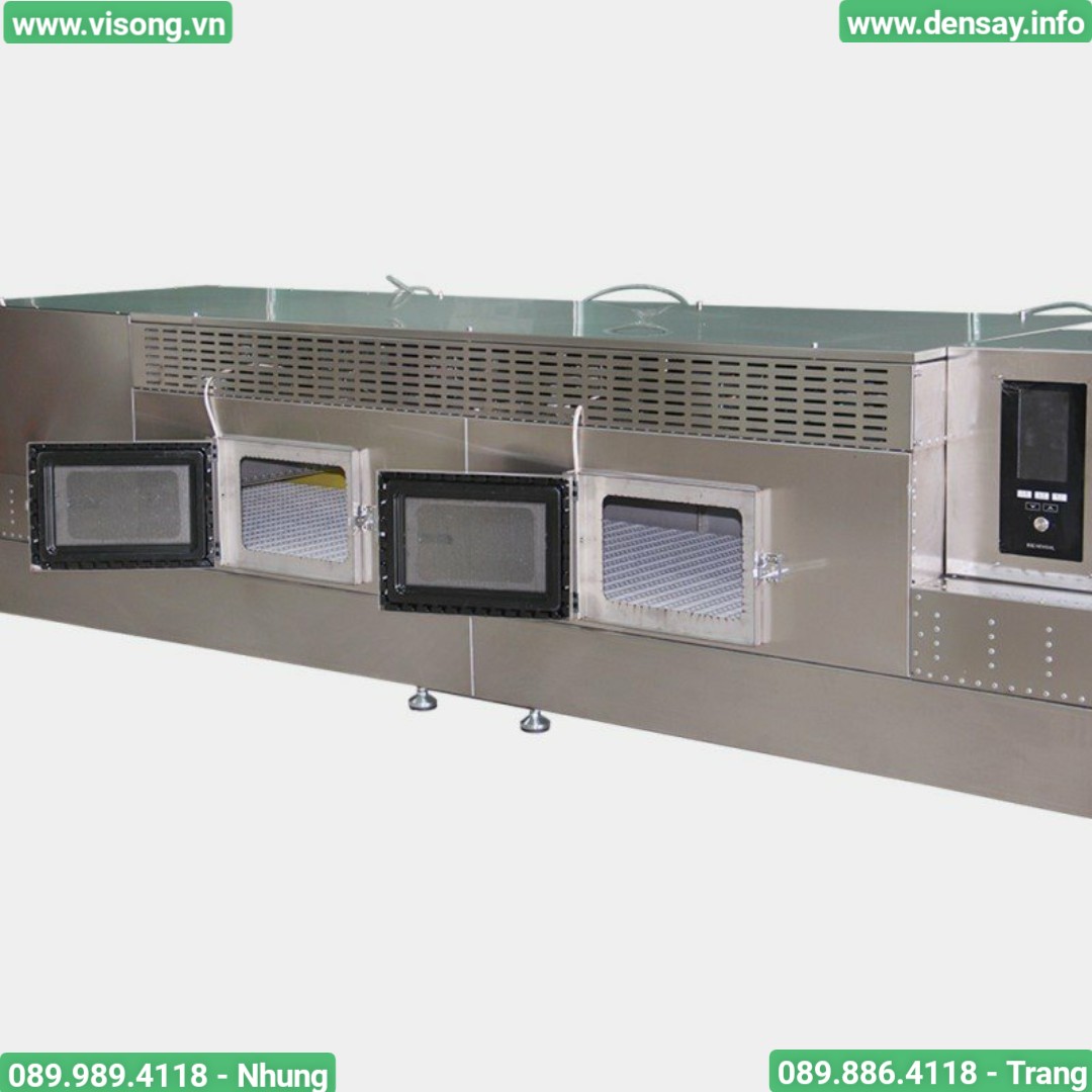 HỆ THỐNG SẤY VI SÓNG DẠNG BĂNG TẢI