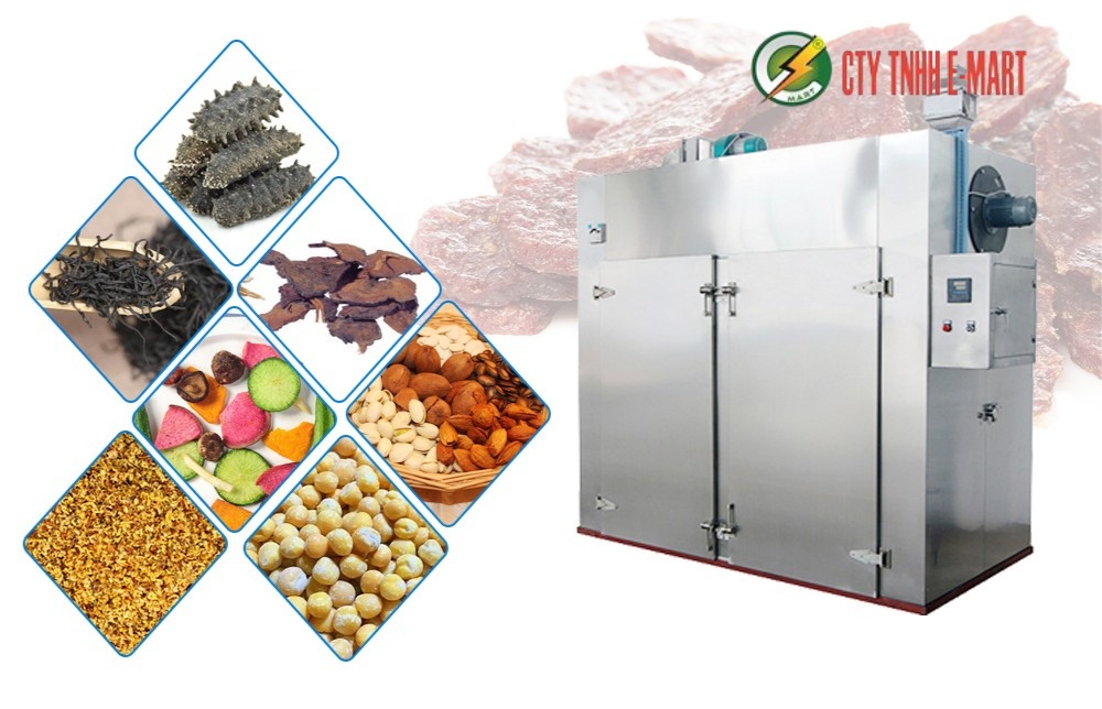 Sấy khô Tự nhiên và Sấy bằng Máy Công nghiệp