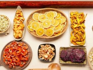 Sấy khô Trái cây để Giữ Màu sắc