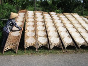 lò sấy bánh tráng