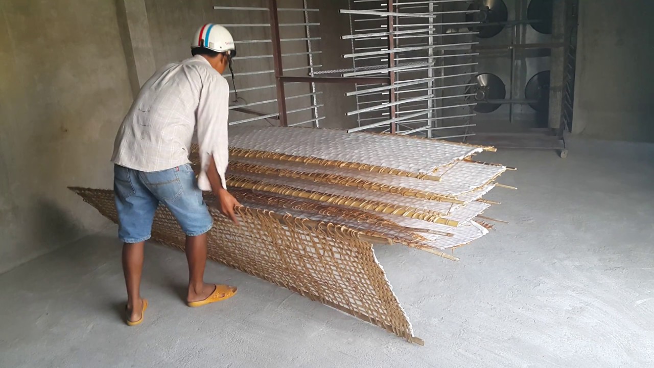 lò sấy bánh tráng