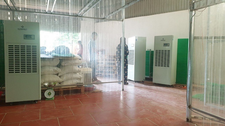 lò sấy bánh tráng