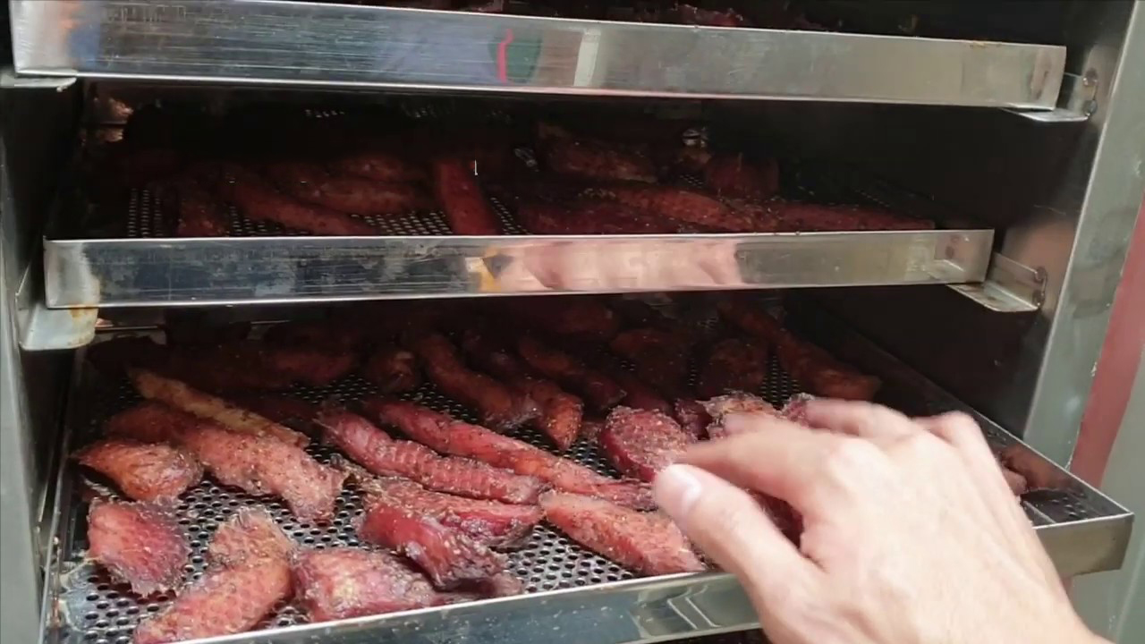 lò sấy bò khô