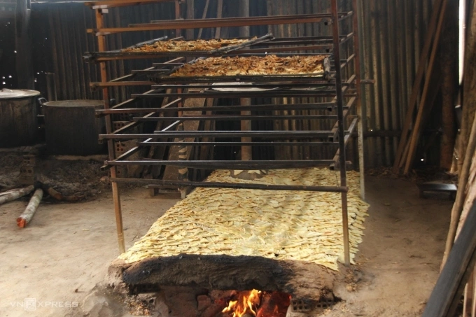 lò sấy măng