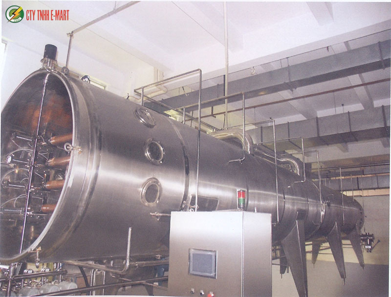 Cơ chế tách ẩm tự động bằng sóng vi ba trong lò sấy công nghiệp