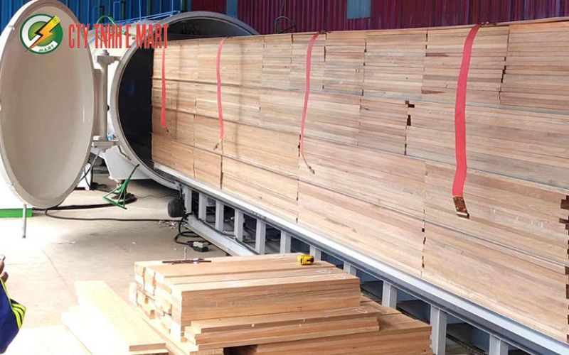 Sấy gỗ bằng công nghệ chân không